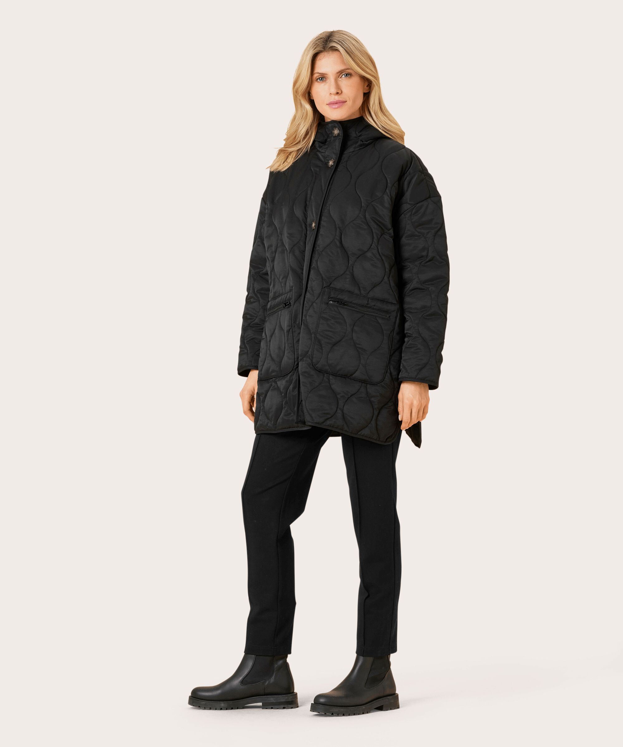 Tehila Coat, Black