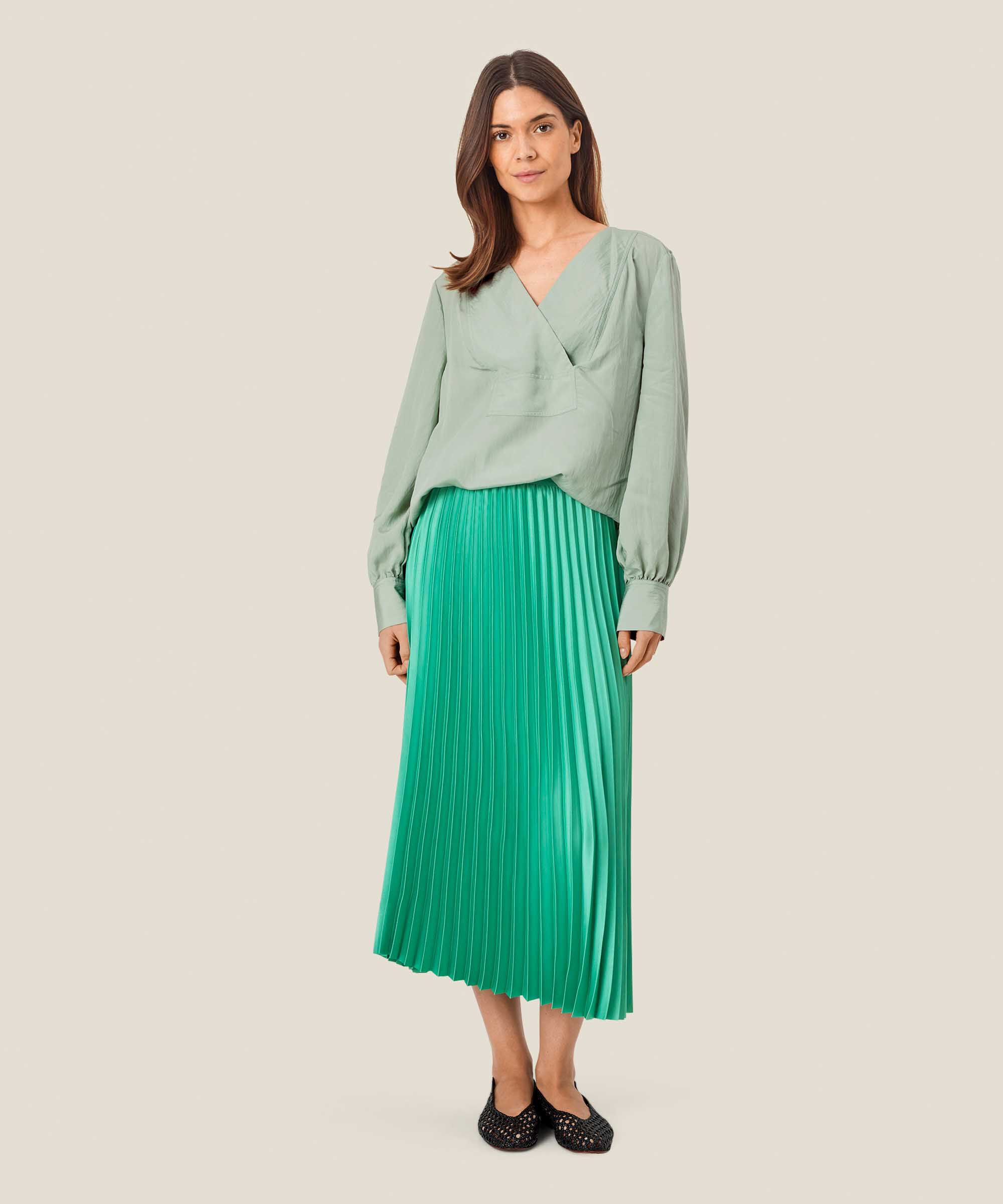Sana Skirt, Winter Green