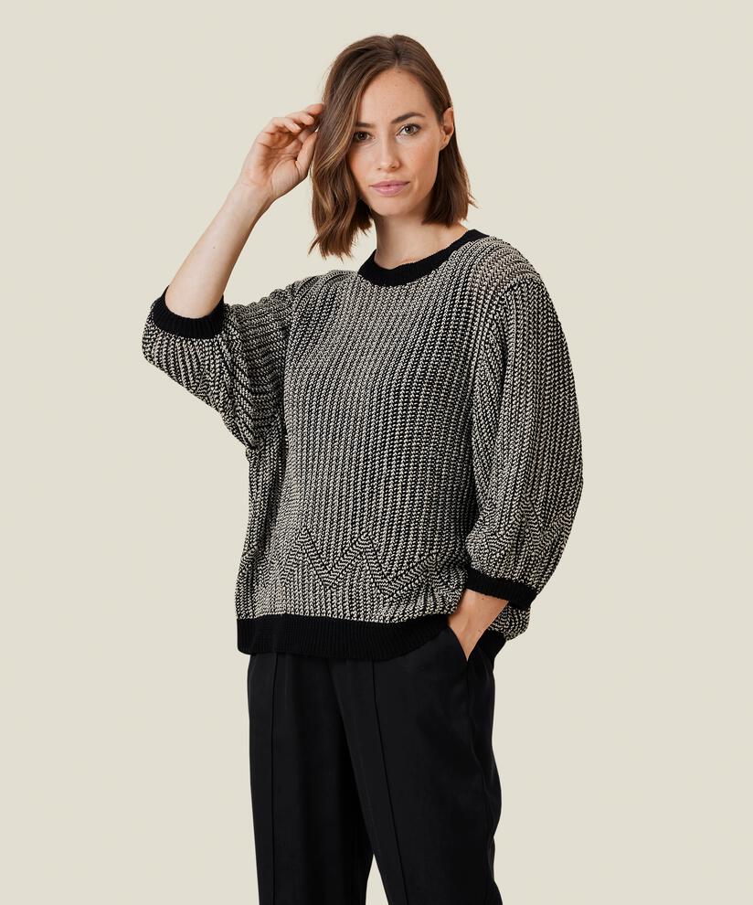 FLEURINE JUMPER, Black
