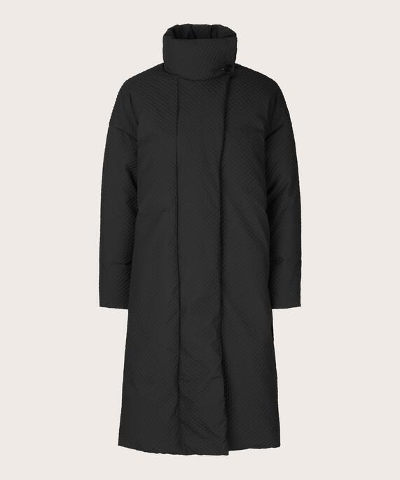 Tabine Down Coat, Black