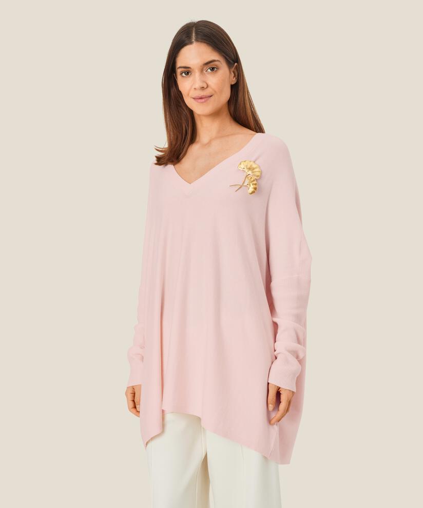 Fronia Jumper, Mauve Chalk