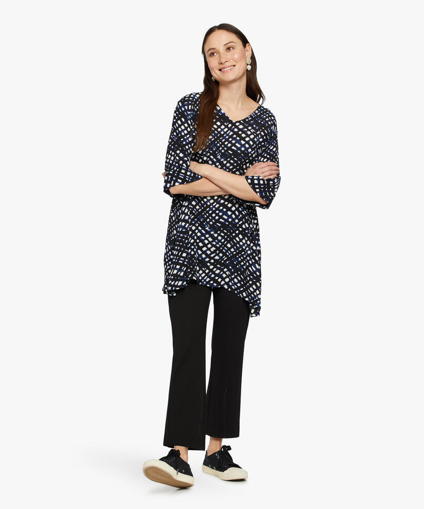 GEORGIA TUNIC, Medieval blue