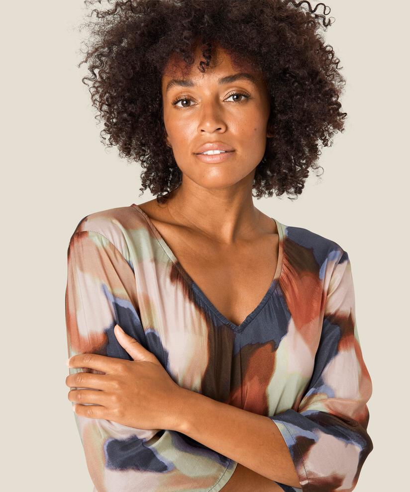 Nora Dress, Rose Smoke