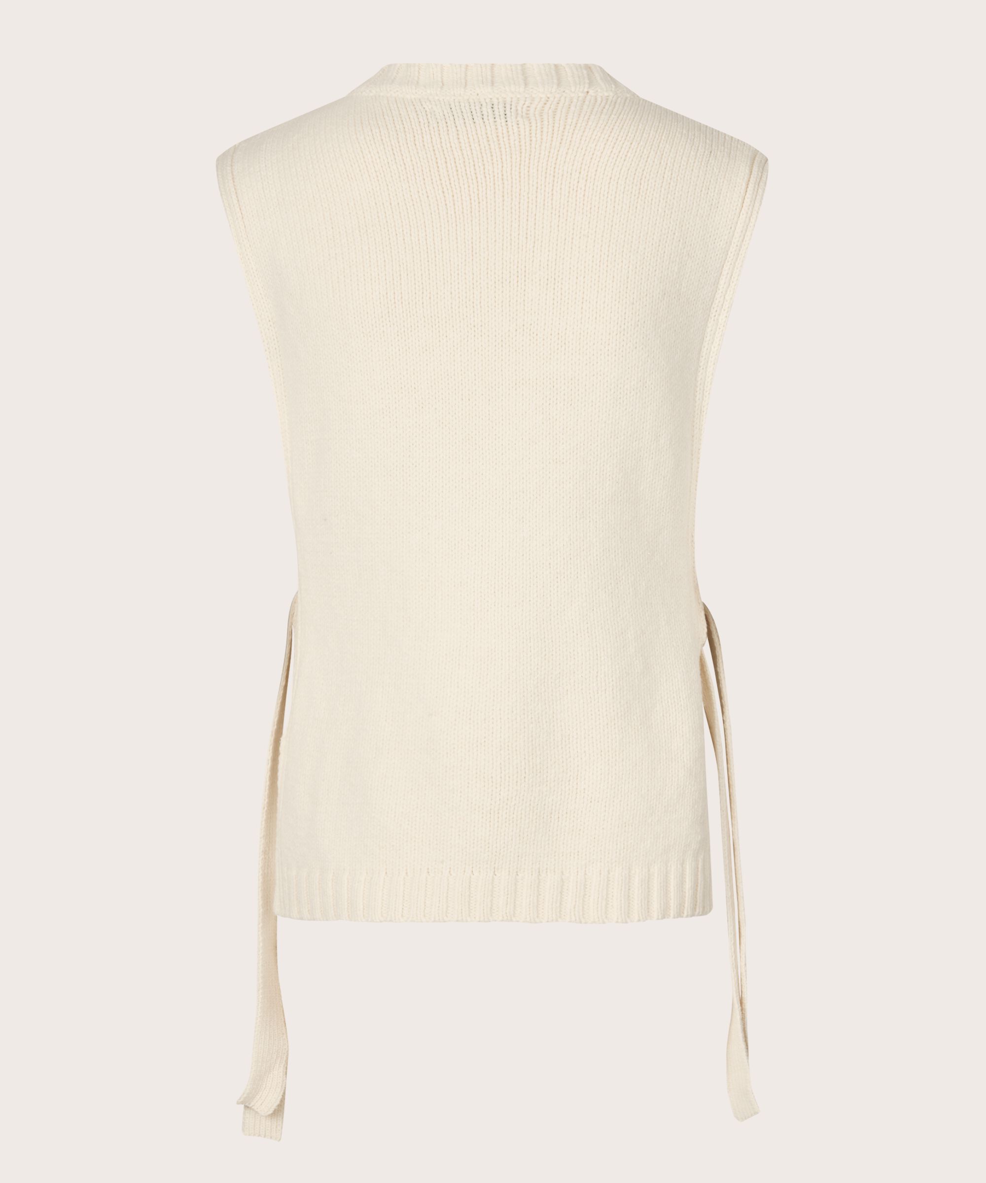Fumiko Sweater Vest, Whitecap