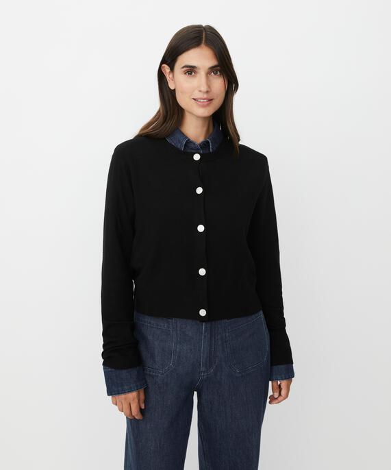 Liffa Cardigan, Black