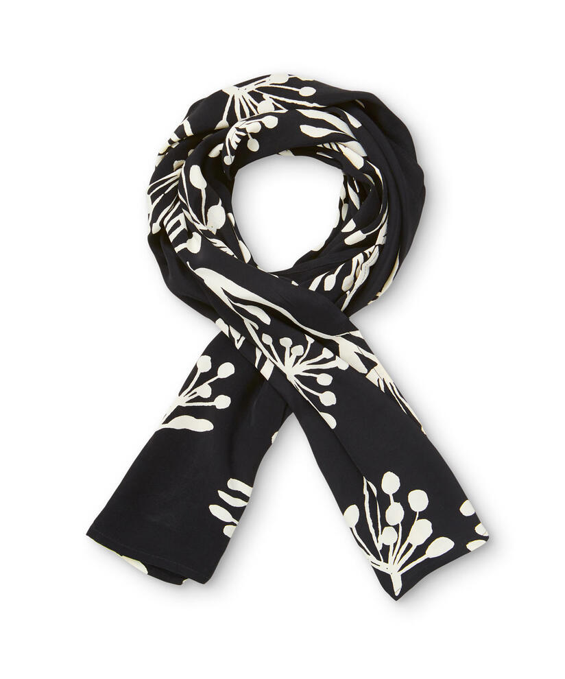 ALONG SCARF, Black
