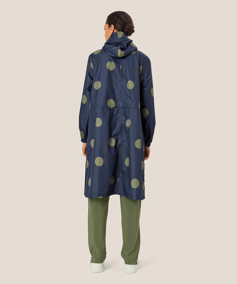 Terenna Rain Coat, Mood Indigo