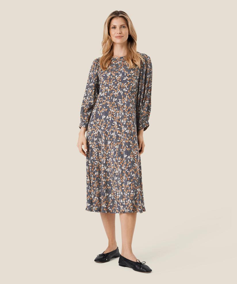 Nukai Dress, Maritime Blue