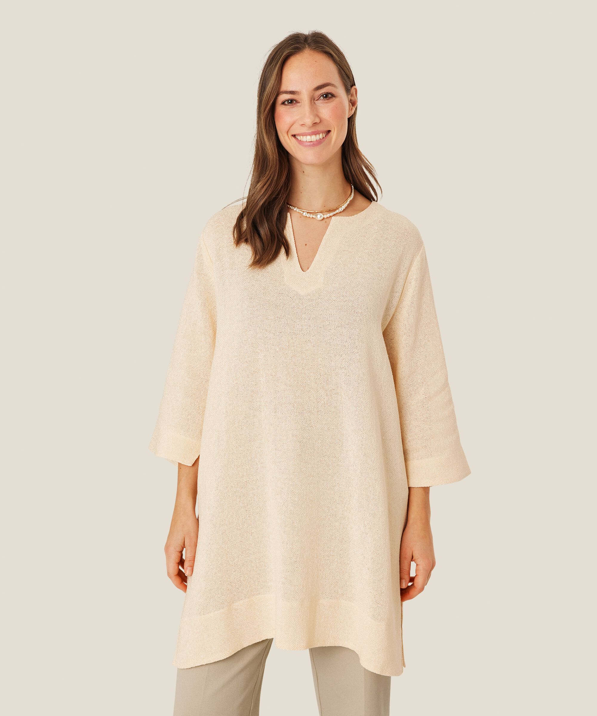 Georfie Tunic, Whitecap