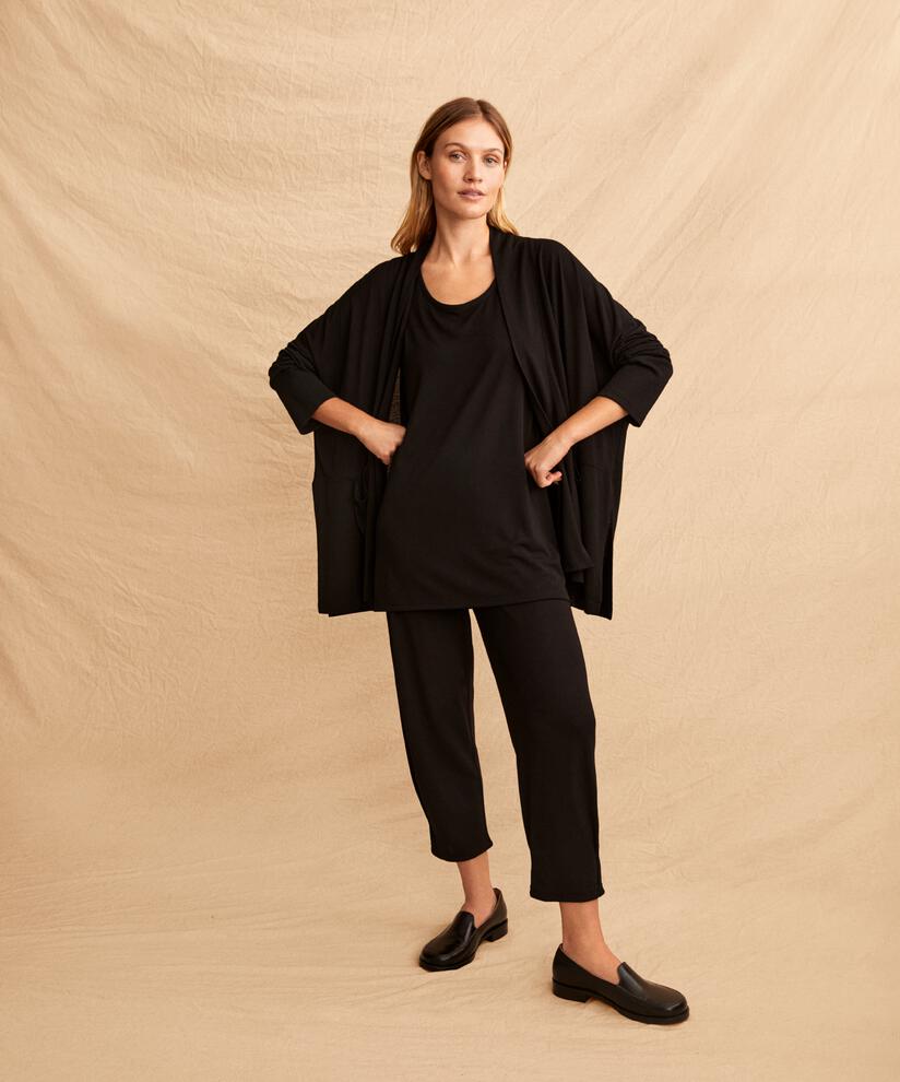 Patti JERSEY Trousers, Black