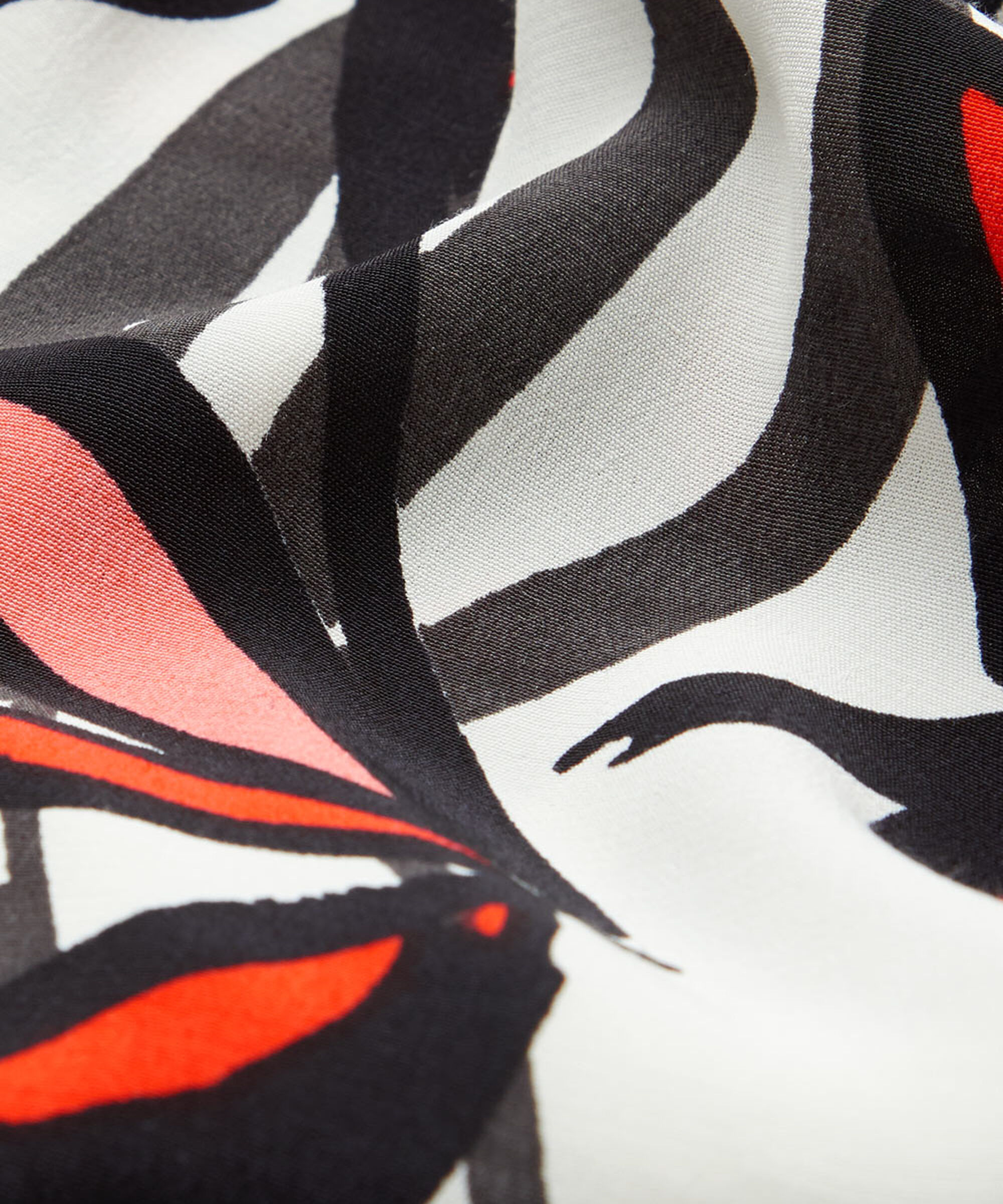 GARNETTA TUNIC, Valient Poppy