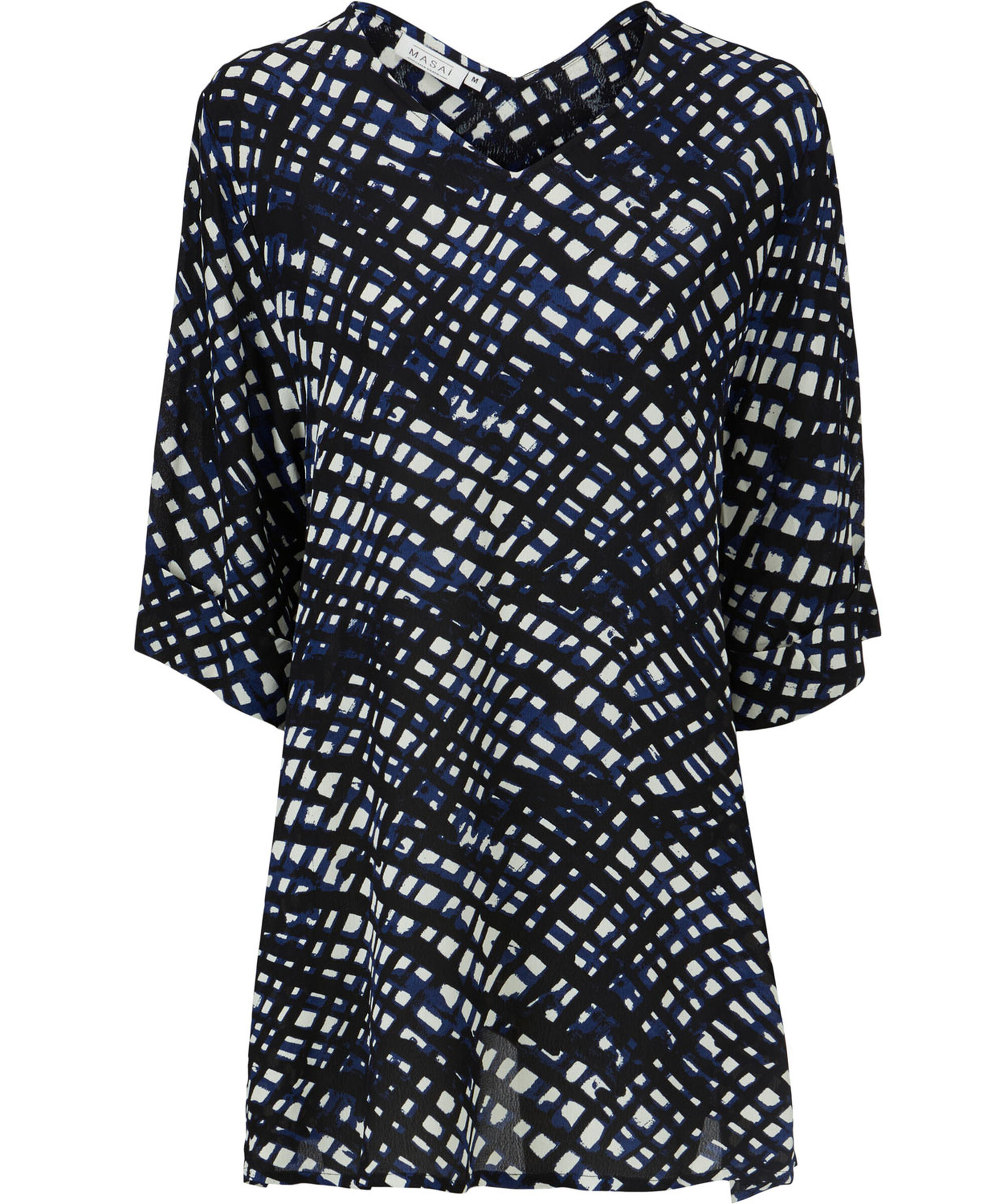 GEORGIA TUNIC, Medieval blue