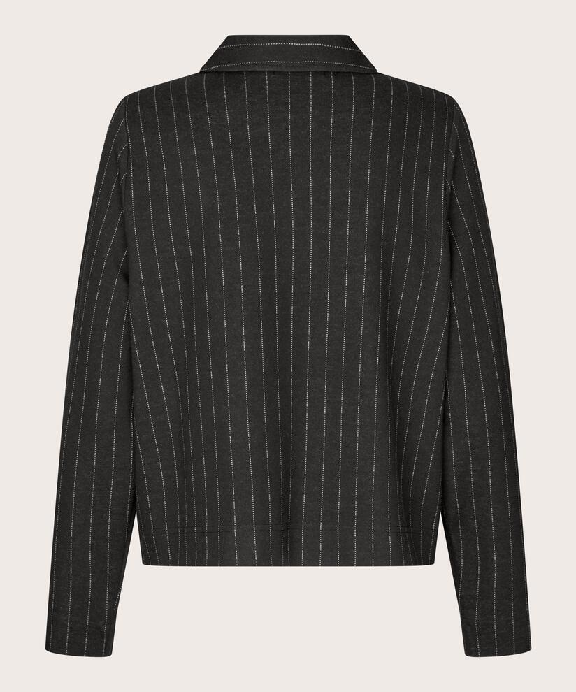 Inette JERSEY Shirt Jacket, Black