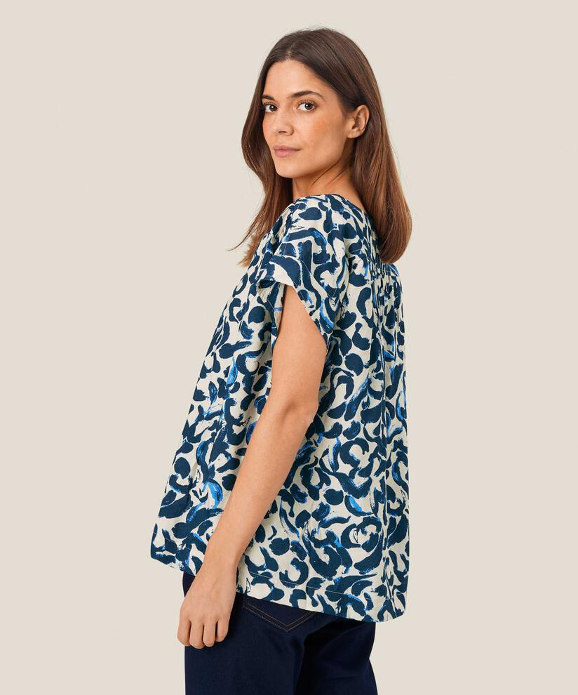 Braidy Blouse, Ultramarine