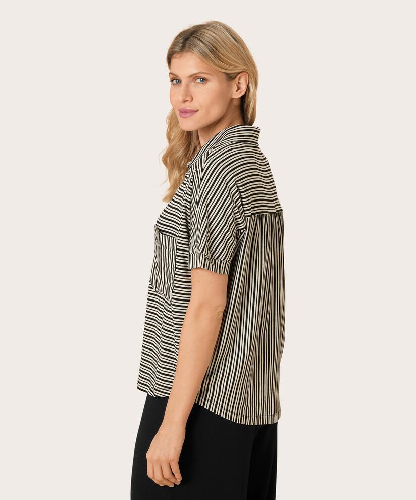 ISENI JERSEY SHIRT, Black