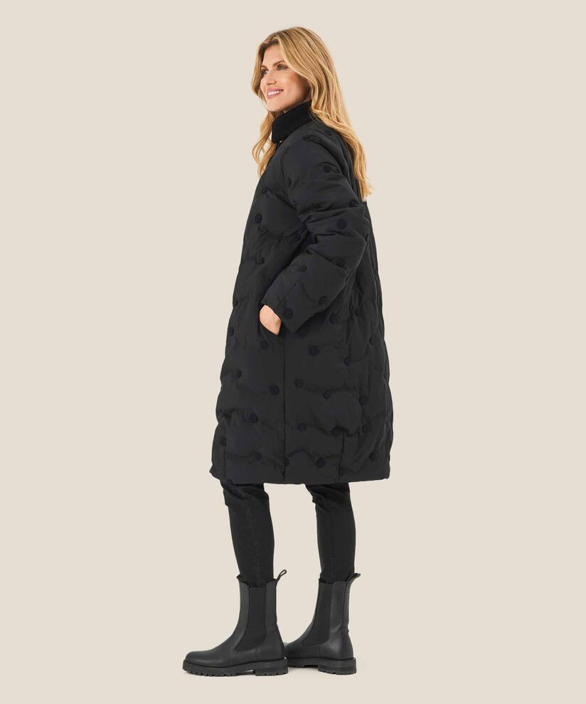 Tahila Down Coat, Black