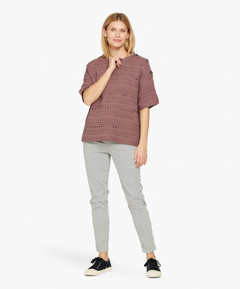 PENNY REGULAR TROUSERS, Whitecap