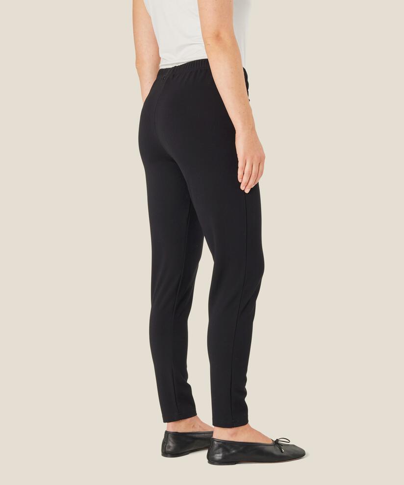 Parissi Jersey Trousers, Black