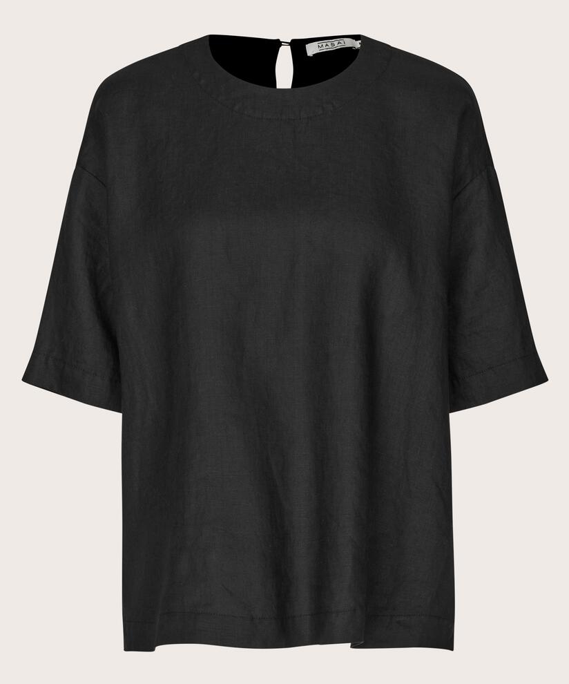 Degana Blouse, Black