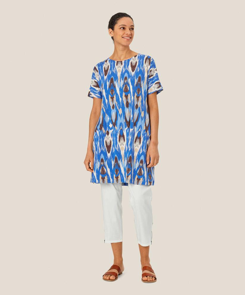 Gertie JERSEY Tunic, Nebulas Blue