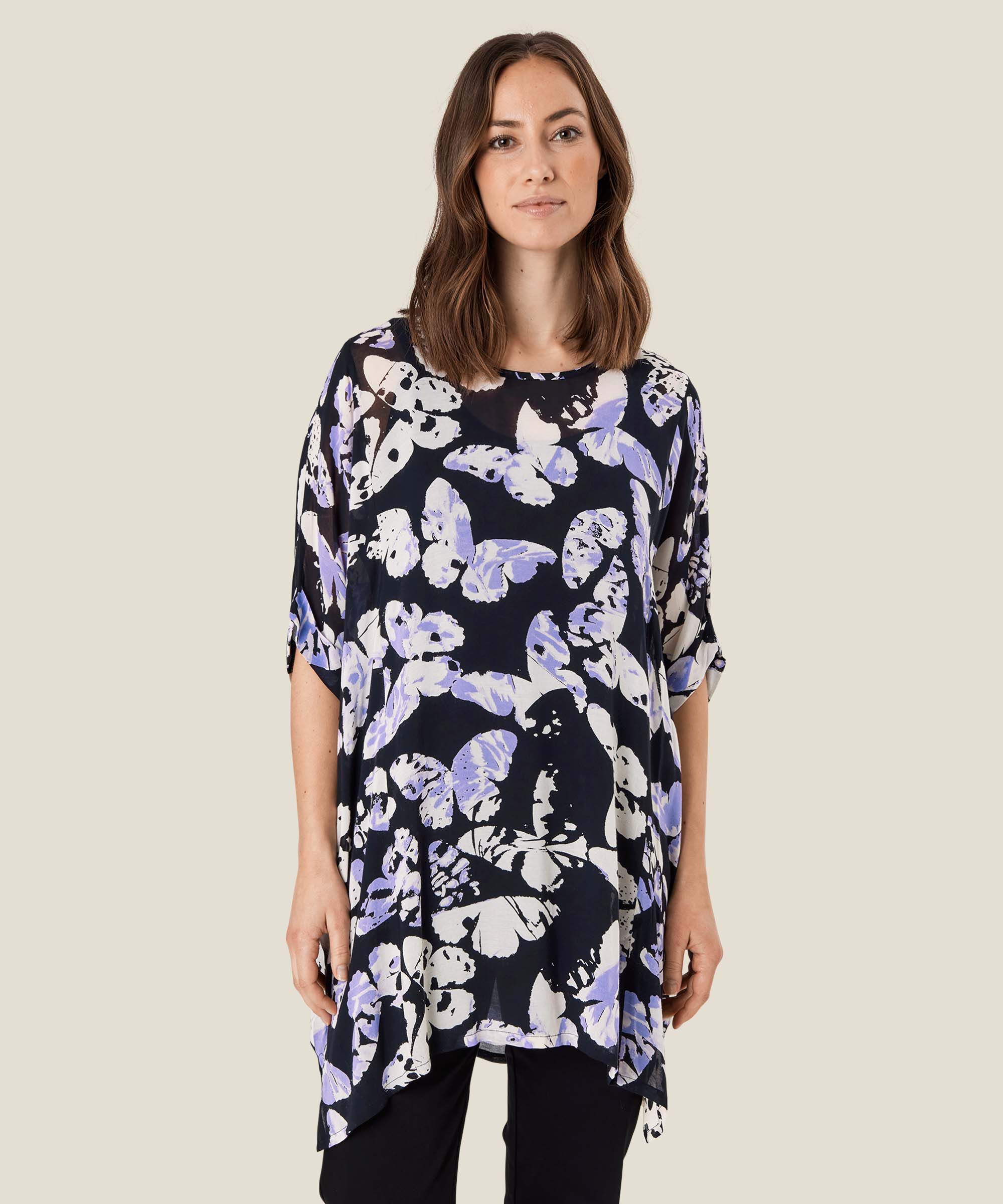 Galene Tunic, Sand Verbena