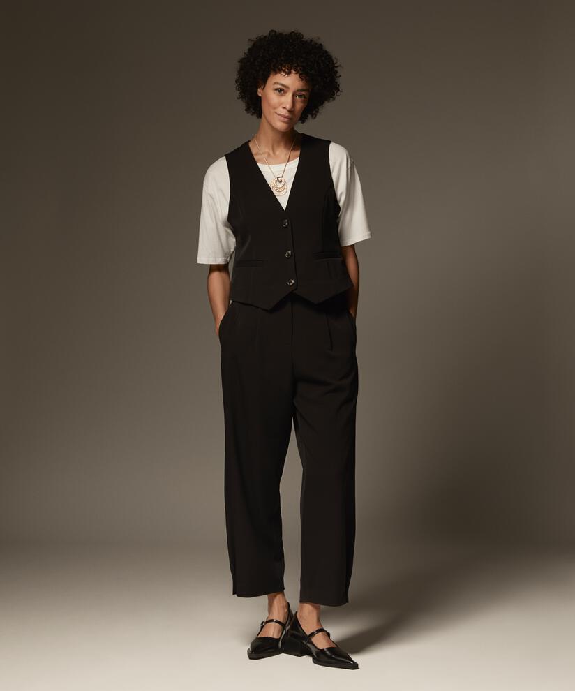 Punna Trousers, Black