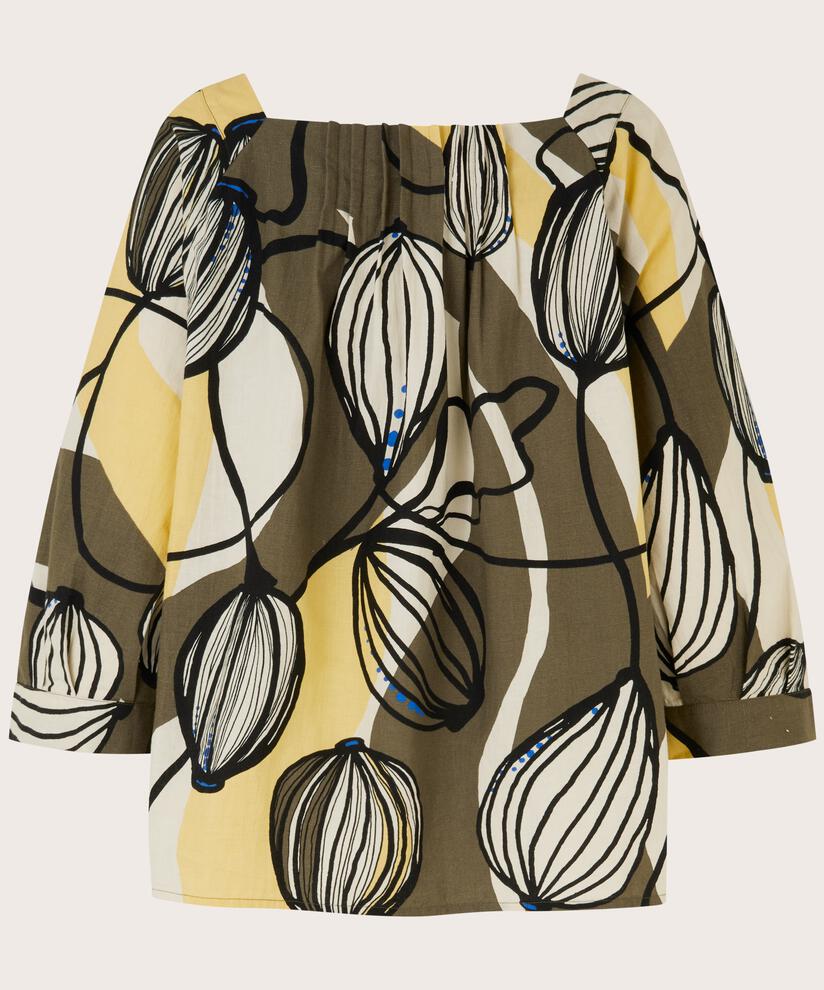 Duffy Blouse, Raffia