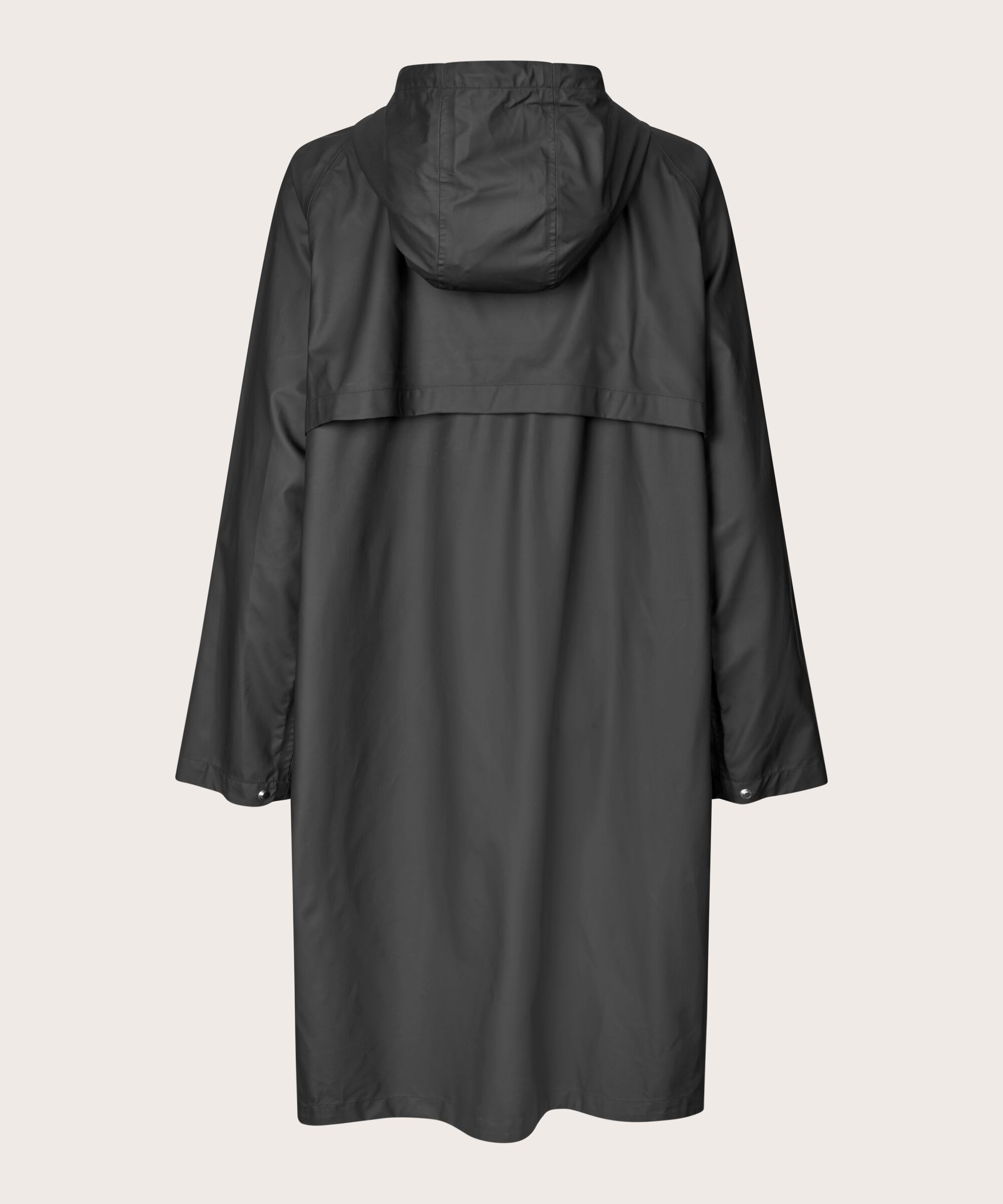 Theia Rain Coat, Black