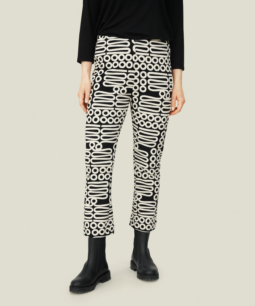 PABA JERSEY TROUSERS, Black