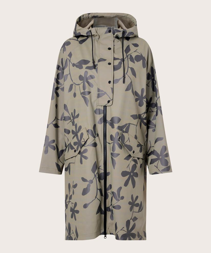 Theia Rain Coat, Vetiver