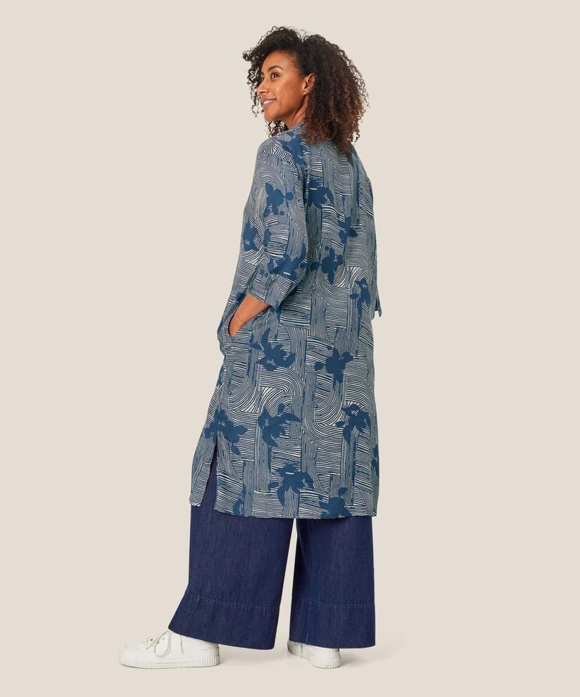 Nimes Shirt Dress, Sargasso Sea