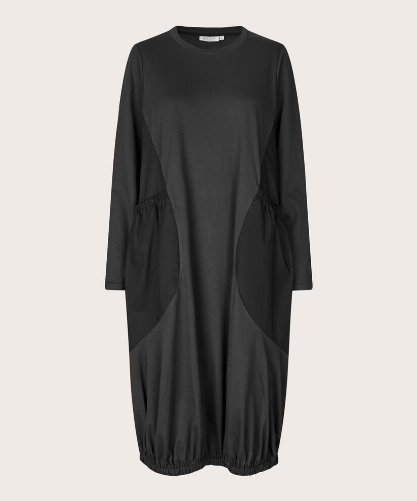 Nyphira JERSEY Dress, Black