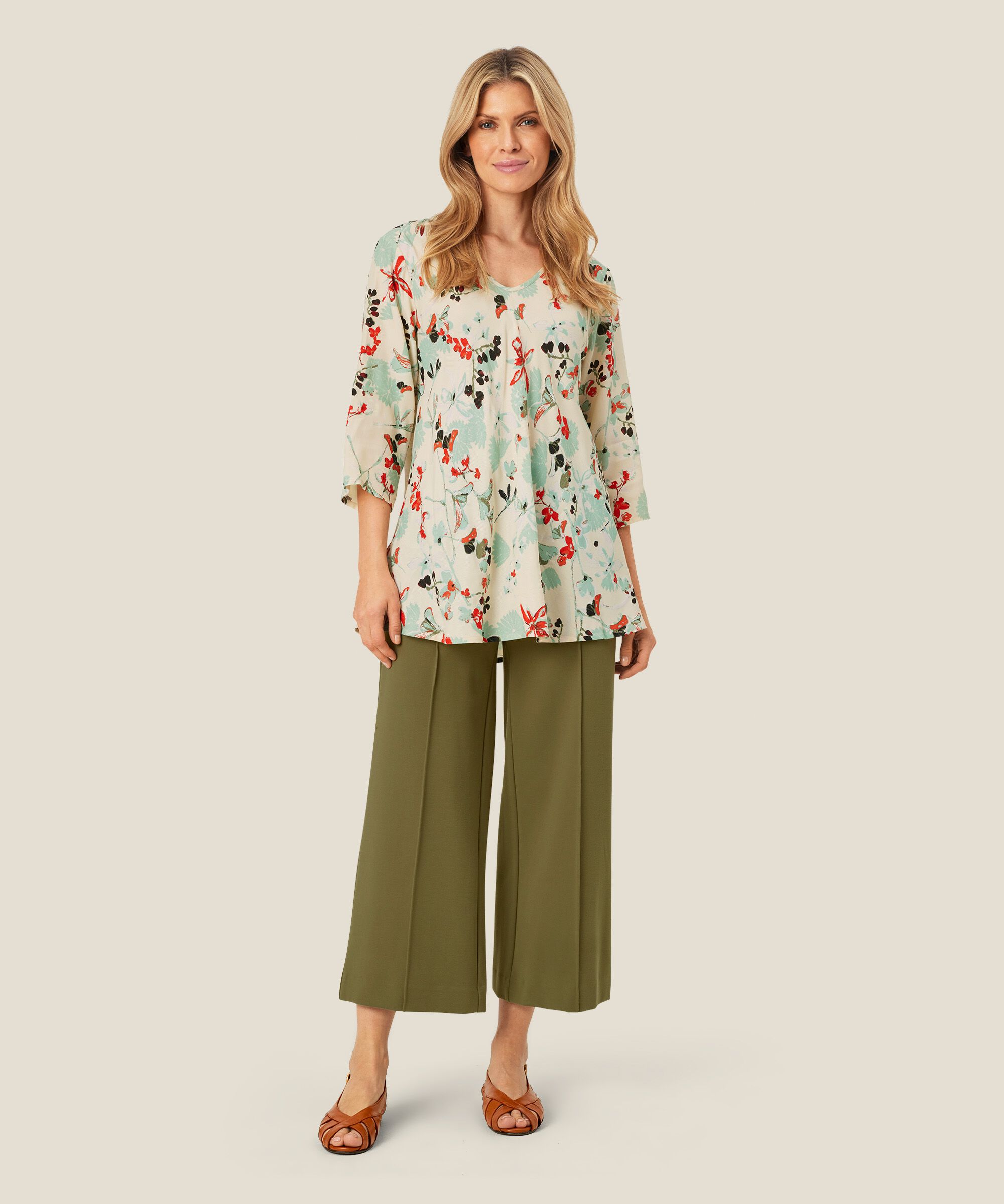 Kata Blouse, Frosty Green