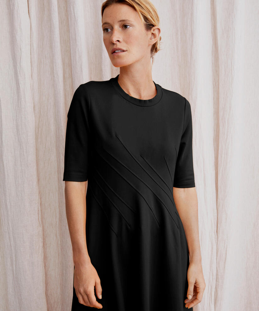 Nafua JERSEY Dress, Black
