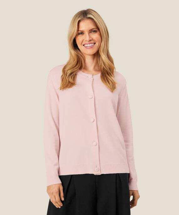 Leanna Cardigan, Mauve Chalk