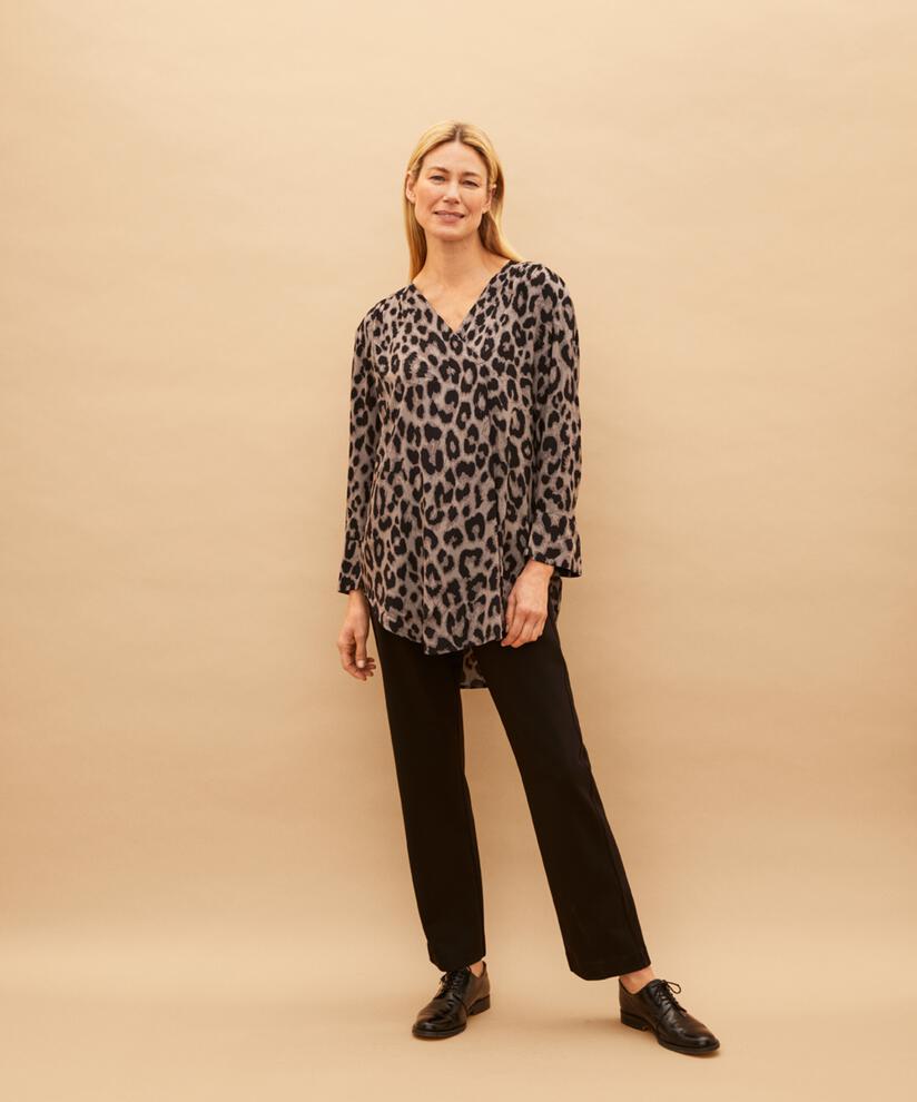 Gilze Tunic, Steel Grey