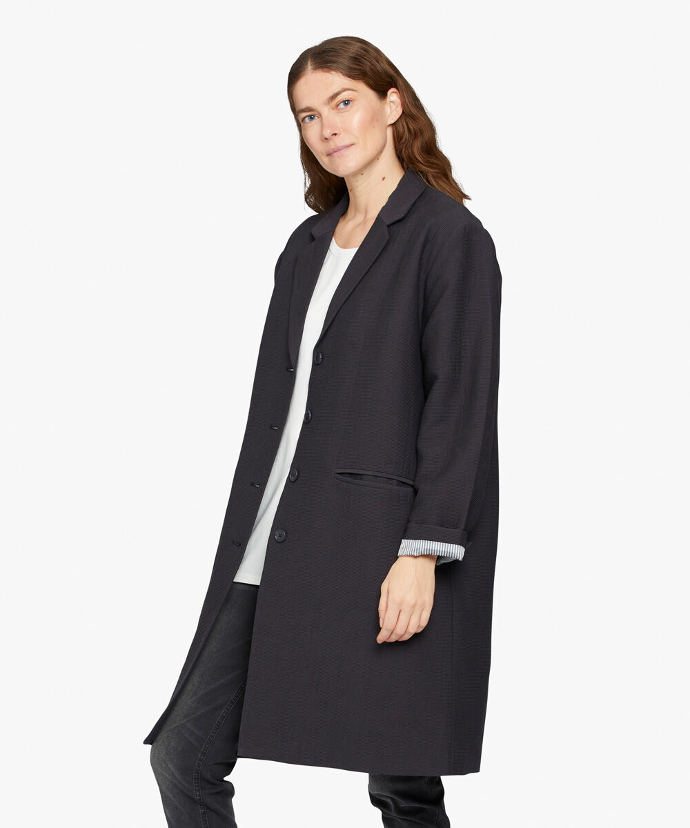 TURA COAT, Black