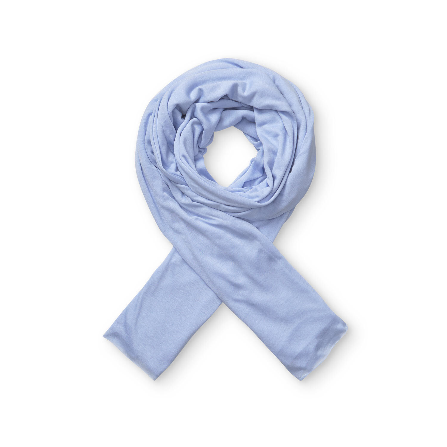 Amega JERSEY Scarf, Brunnera Blue