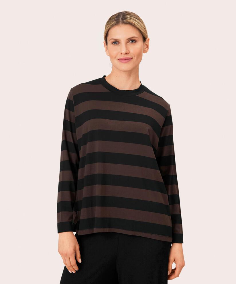 Bonala JERSEY Top, Coffee Bean