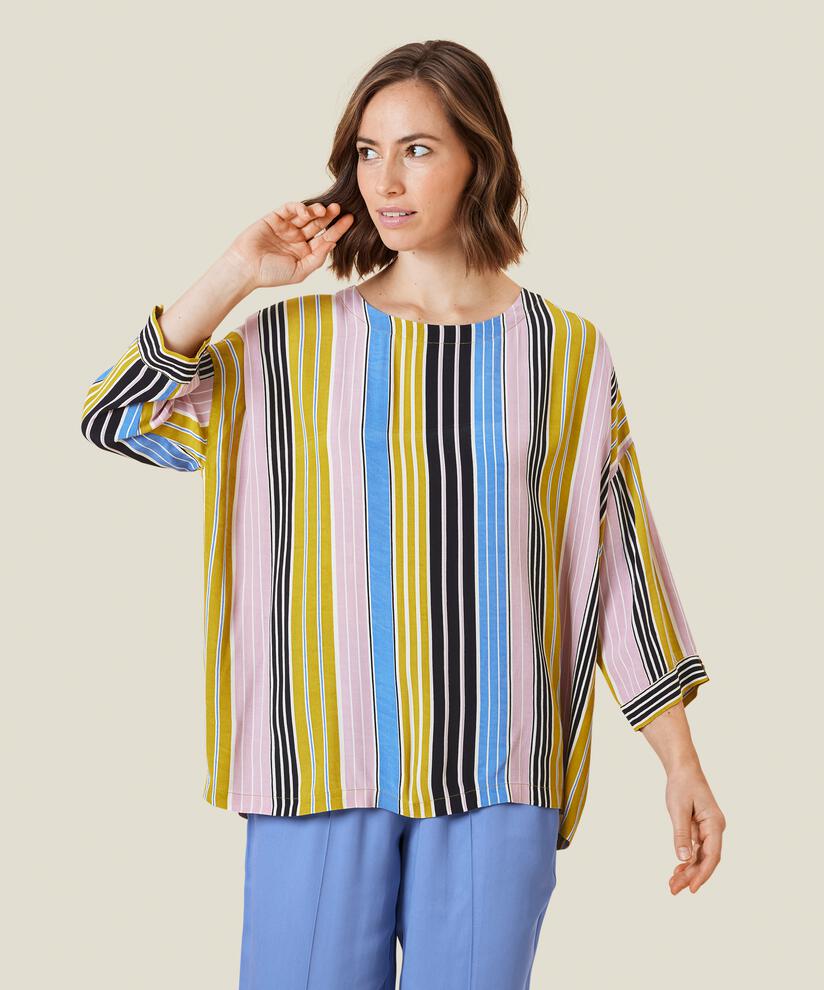 BECCA BLOUSE, Mauve Shadows