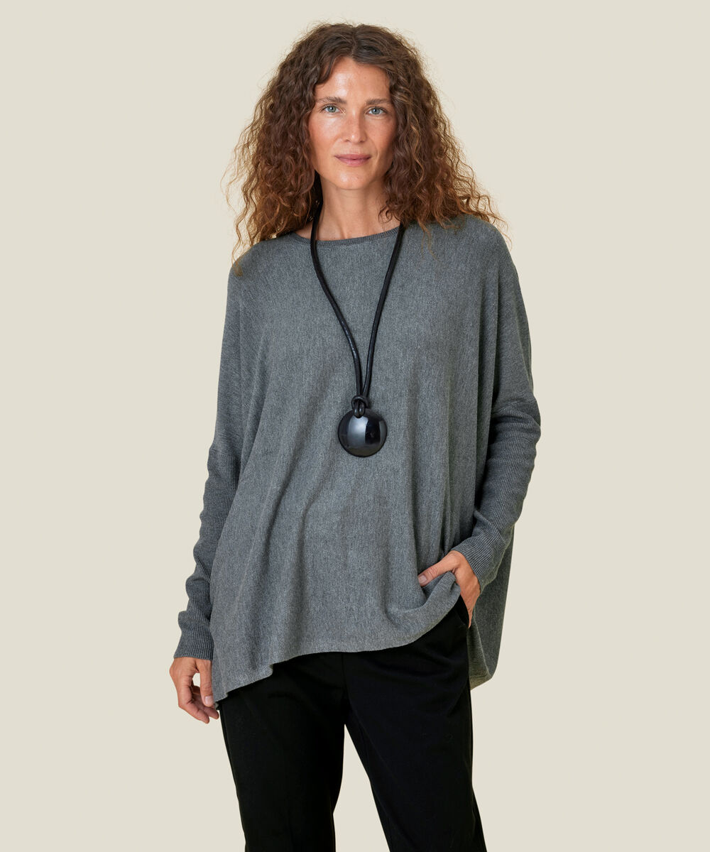 Fanasi Jumper, M. Grey mel.