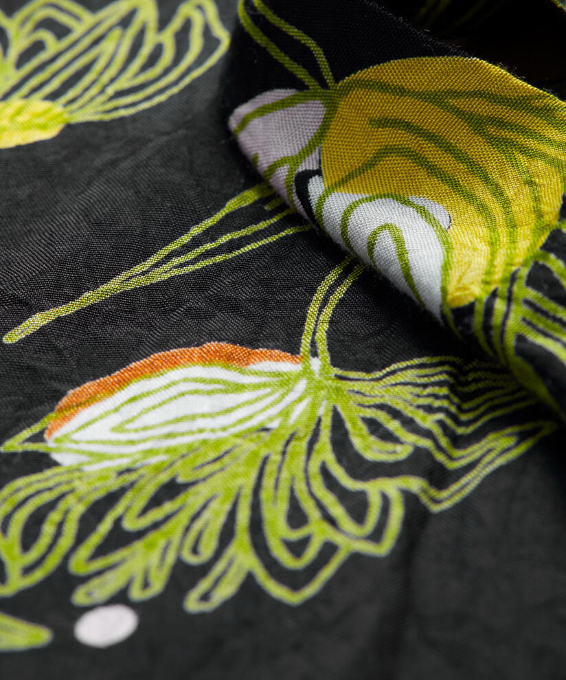 NONIE DRESS, Green Sheen