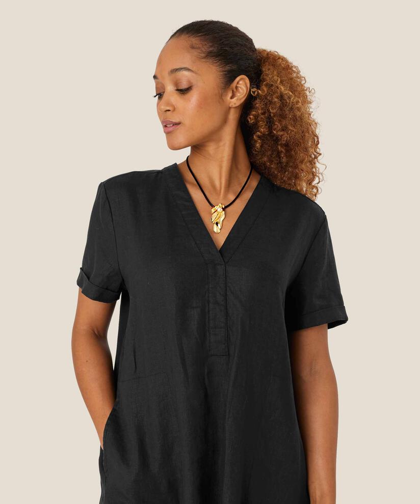 Rachele Necklace, Gold