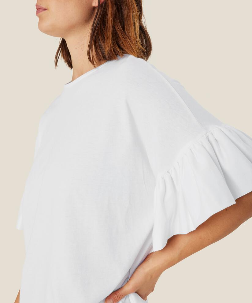 Dalit JERSEY Top, White