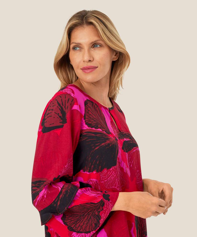 Bimelda Blouse, Haute Red