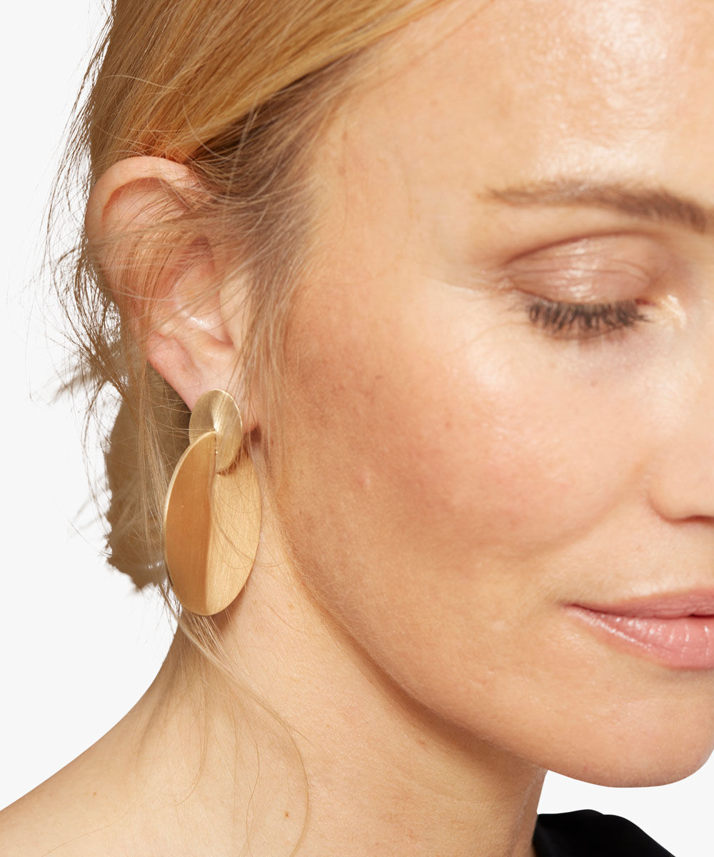 ROMINA EARRINGS, Gold
