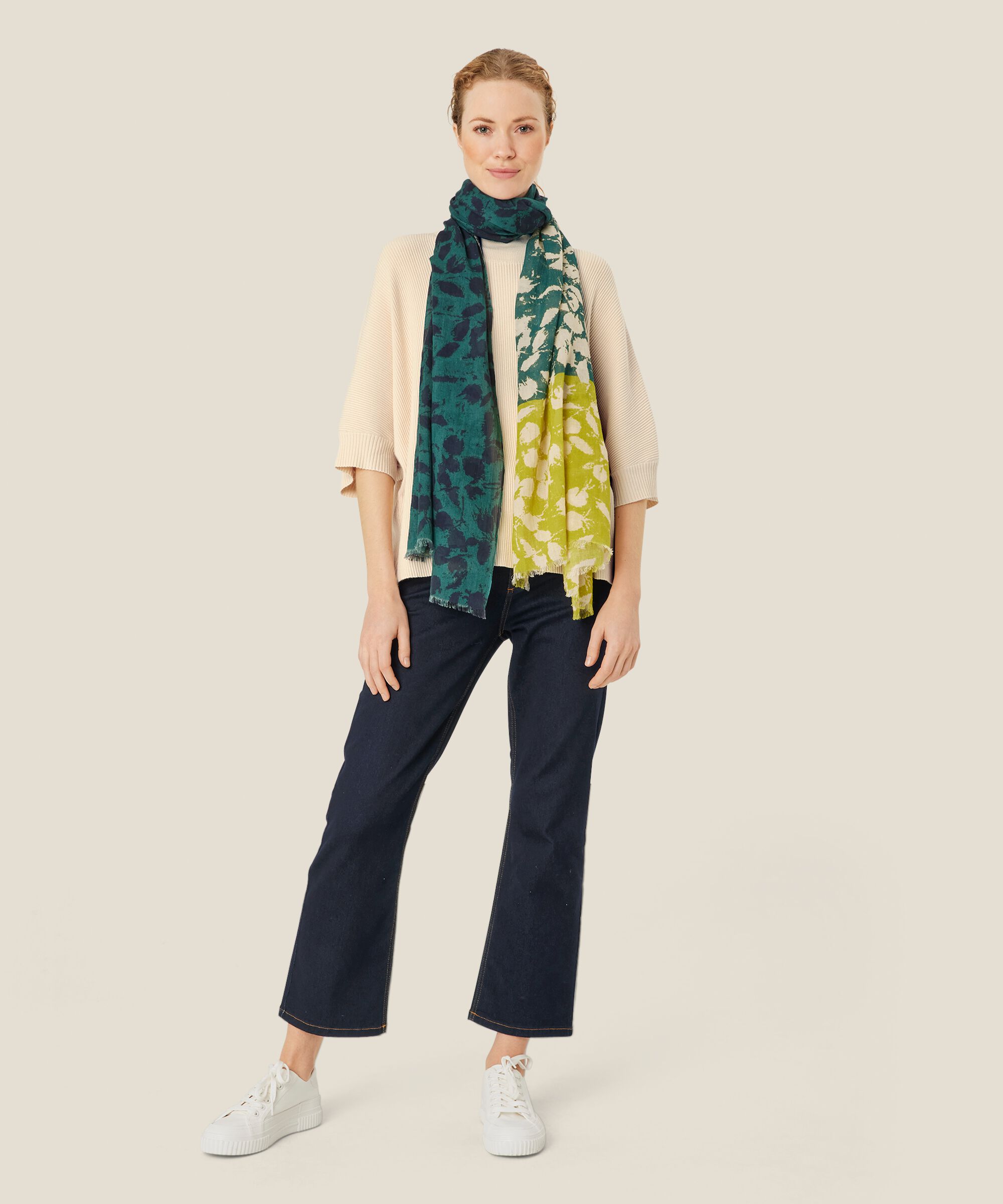 Axelle Scarf, Balsam Green