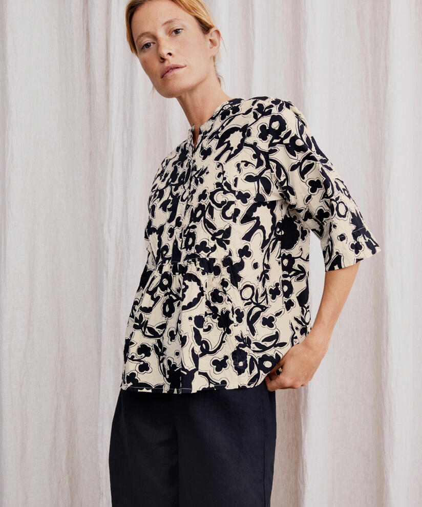 Dakotai Blouse, Fog
