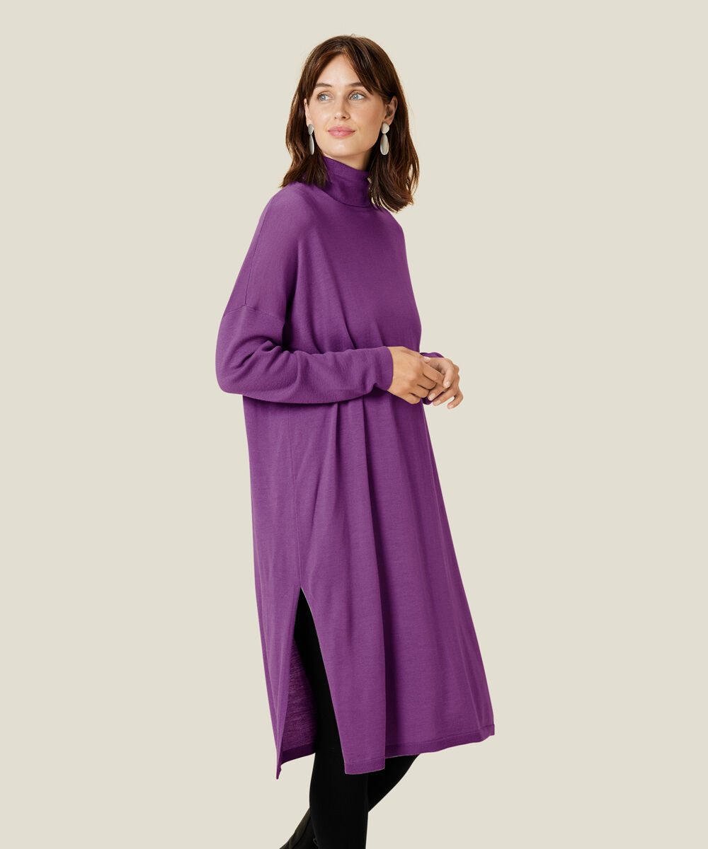 NURIT DRESS, Sunset Purple