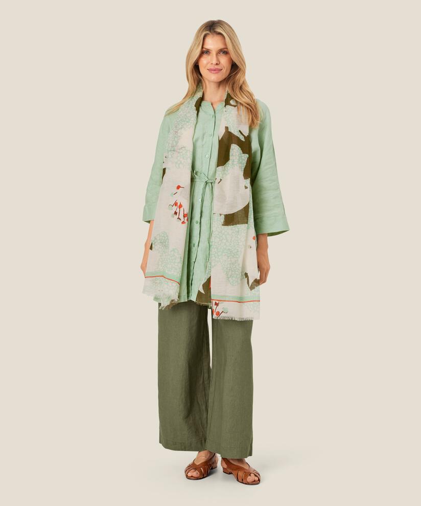 Aberte Scarf, Frosty Green